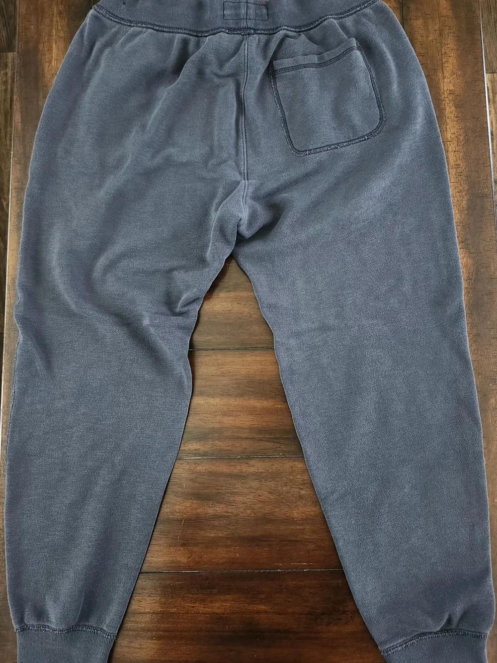 Abercrombie & Fitch Dark Gray Sweatpants with Red Drawstring Men's Medium